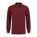 Heren Polo Lange Mouw Santino LEXINGTON Burgundy